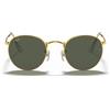 Ray-Ban Occhiali da Sole RB3447 919631 Round Metal Oro/Verde G-15 Unisex 50/21/140