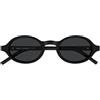 Saint Laurent Occhiali da Sole SL M161/K 001 Nero/Nero Unisex 51/22/145