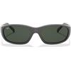 Ray-Ban Occhiali da Sole RB2016 W2578 Daddy-O Gomma Nera/Verde Unisex 59/17/125