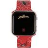 Accutime Lunga durata della batteria, spegnimento automatico, orologio per ragazzi e ragazze SPD4719, Colore: rosso, Spider-Man