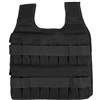 Jeanoko Gilet con Sacco di Sabbia Gilet con Pesi Regolabile in Rete da Allenamento può Contenere 35 Kg con 32 Tasche Riempibili Imbottitura Sulle Spalle per Allenamento di Forza Corsa