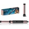 Cecotec Asciugacapelli Lisciante Cermiccare 2In1 AirGlisse Nero. 1400W, Motore Digitale, 2 Teste - Tecnologia Coanda, Eliminatore di Crespo, 3 Velocità, 3 Temperature