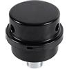 Jectse Filtro silenziatore compressore aria 20 mm,connettore filtro aria metallo filettato 1/2 ,adattatore filtro pompa aria suono silenziatore,per l'ingresso aspirazione compressore aria senza olio