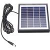 Honseadek Caricabatterie portatile da 5 W 12 V con pannello solare per cavo da 3 m, caricatore solare MonoDisplayline ad alta efficienza per auto, barche, camper, moto, piccole batterie DC