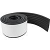 Pumixiy Nastro isolante in schiuma termica Pumixiy per protezione tubi idrici, lunghezza 2 m, antigelo, autoadesivo, per impianto idraulico interno ed esterno, riduzione del rumore, larghezza 8 cm (nero)