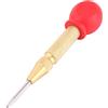 Akozon - Punta automatica per punzone automatica, 5 pollici, punta automatica con tappo per cuscino, 5 pollici, oro