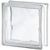 AOSGYA Penez Herman - Mattone Vetro Neutro Ondulato Trasparente 19X19X8