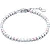 Brand Gioielli Bracciale Donna Acciaio BRAND GIOIELLI collezione TENNIS Rosa codice 14BR047P-M