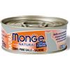 MONGE & C. SpA Monge Natural Tonno Pinne Gialle Con Salmone Cibo Umido Per Gatti Adulti 80g
