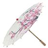 Akozon chinese paper umbrella + ombrellino giapponese + Ombrello in Carta oleata Fatto a Mano di Piccole Dimensioni Arte Cinese Ombrello da Ballo Classico Plum Blossom