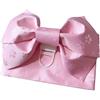 predolo Cintura OBI Giapponese Pre-annodata, Fiocco in Tessuto Jacquard, Fascia per Kimono Tsukuri, Accappatoio, Vestaglia, Accessori, Rosa