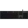 Logitech Gaming G512 - Tastiera - Retroilluminata - USB - QWERTZ - Svizzera - Interruttore a chiave: GX Brown Tactile - Antracite