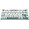 ROYAL KLUDGE R75 Sky Cyan Tastiera da gioco interruttore marrone