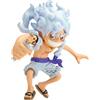 Banpresto One Piece Mega WCF Statua in PVC Scimmia D. Ruffy vs Borsalino 13 cm