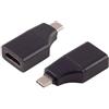 S-CONN maximum connectivity S/CONN connettività massima 14-05055, USB Type-C, HDMI Tipo A (standard), Nero
