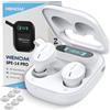 Wenom Cuffie wireless Bluetooth Wenom SPE-14 PRO BT 5.3, compatibili con iOS e Android, bianche