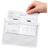 Netuno 250x busta porta documenti autoadesiva C5 24 x 18,1 cm busta trasparente per