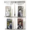 Portachiavi Bungou Stray Dogs Domiteria set di 4 autentici oggetti anime da c...