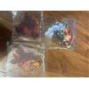 Demon Slayer supporto acrilico set di 3 figure da collezione anime Giappone a...