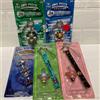 One Piece Strap Set 5 Pezzi Calamita Bandiera Pirata 3 Pezzi Giappone da Coll...