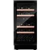 Dunavox Flow-32D cantina vino 32 bottiglie Full glass Nera