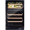 Dunavox Flow-38 cantina vino 38 bottiglie Full glass Nera