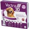 CEVA SALUTE ANIMALE SpA Vectra 3d Soluzione Spot-on Per Cani 25/40kg 3 Pezzi - Protezione Antiparassitaria Efficace