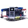 Majorette - BMW Showroom Set + 1 Auto - Playset Concessionaria con Veicolo Incluso, Set da Gioco per Bambini e Appassionati di Auto, Idea Regalo Ufficiale BMW, Art. 8502106000, +3 anni