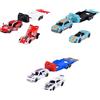 Majorette Porsche Deluxe Trailer, selezione casuale tra 1 di 3 diverse auto giocattoli