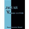 Brooklands Books Jaguar V12 Series 3 E-Type Repair Operation Manual: E165