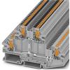 Phoenix Contact 1079075, Morsettiera a due livelli Grigio