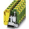 Phoenix Contact 3074143, Morsettiera per guida DIN Verde Giallo