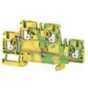 Weidmüller 1547680000, Morsettiera per guida DIN Verde/Giallo livello Doppio