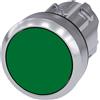 Siemens 3SU1050-0AB40-0AA0, Attuatore pulsante tipo Instabile SIRIUS ACT
