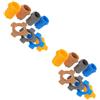 4 set di guaine protettive in silicone per microfono - Anelli in silicone