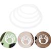 12 Pcs Sordina Per Batteria Anelli Accessori Del Tamburo Rullante