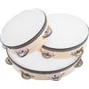 3 PCS Legnetti Strumenti Musicali Legno Percussione Bambini Tamburelli