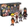 MINIX - Naruto Shippuden - Confezione da 4 - Statuetta da collezione 7 cm (Naruto, Kakashi, Itachi, Sakura)