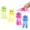 Genérico Palla d'acqua spremibile Fidget - Pallone a forma di medusa, palline giocattolo per piscina con texture morbida, palline schizzi con tentacoli, set da 4 pezzi vibranti multicolore, giocattolo acqua