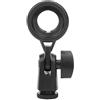 Jopwkuin Supporto Antiurto per Microfono, Supporto per Microfono Portatile, Supporto per Microfono Supporta Una Regolazione di 180 Gradi, per Microfono Filettato da 22 Mm 0,9 Pollici, per Studio di Registrazio