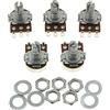 Kaish 5 x lineare 500 K 16 mm base chitarra mini pentole W/Short split potenziometri B500 K