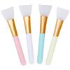 MaoXinTek Pennello Maschera Viso Applicatori Cosmetici in Silicone Senza Punta Maschera Strumento di Bellezza Morbido 4Pcs