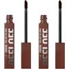 Maybelline New York Super Stay Peel Off Lip Liner Tinta Labbra Tonalità 001 Aura Effetto Tatuaggio Lunga Durata 24H Formula Modulabile No Transfer con vitamina E - 2 Tinte Labbra