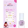 Miss Nella Adesivi per unghie e decalcomania Duo, 60 adesivi con gatti, Tiaras, cupcake, 4 ml, decalcomania per bambini dai 3 anni in su, (Cutie in Bloom)