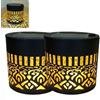 Generic Luci Decorative Solari Mandala, 2026 Nuove Luci Solari Impermeabili IP65, Luci da Parete per Recinzione in Metallo ad Energia Solare per Esterni, Luci per Gradini da Terrazzo, Posti per Giardini