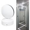 Garosa Lampada da Parete LED 10W, Luce Circolare per Davanzale a Emissione Laterale, Illuminazione per Interni in Alluminio, Luce Naturale per Corridoio, Soggiorno, Finestra - AC85-265V