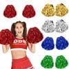 EJRUP 10 Pezzi Pon Pon Cheerleader, Pompon da cheerleader, per lo sport, per feste di danza, sport, competizione, mente
