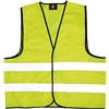 Korntex - Gilet di Sicurezza Standard, Orlo Nero
