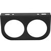 Fydun Pannello Indicatore a 2 Fori Staffa Portastrumenti per Montaggio su Misuratore per Auto Universale in Metallo Dash Pod 2 Pollici 52MM (Black)