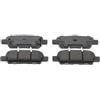 FERODO Kit pastiglie freni Posteriore con segnalatore acustico usura senza accessori FDB1693 Compatibilità con NISSAN Qashqai/Qashqai +2 I J10, NJ10, RENAULT KOLEOS HY, SUZUKI